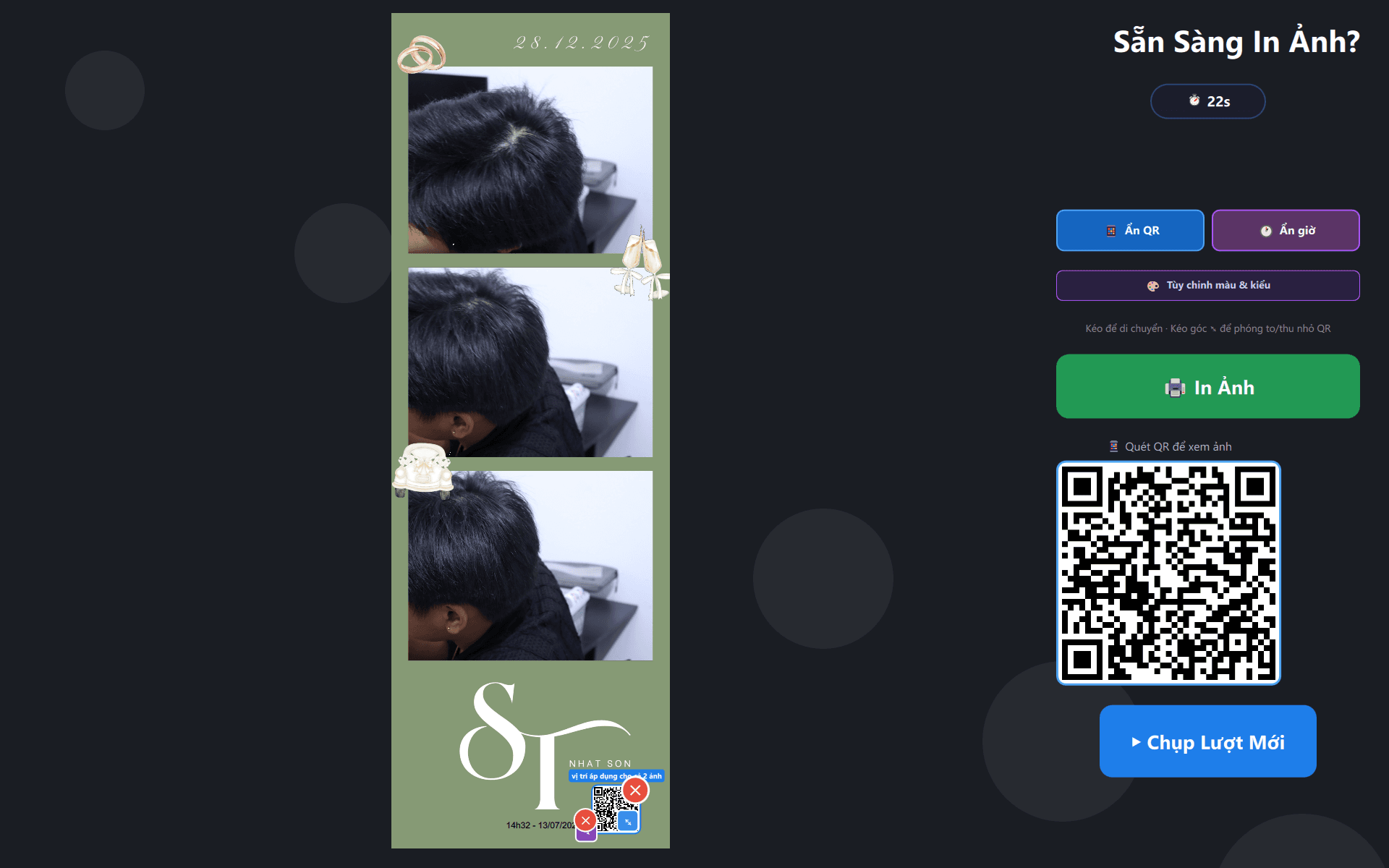 Xem kết quả & in ảnh