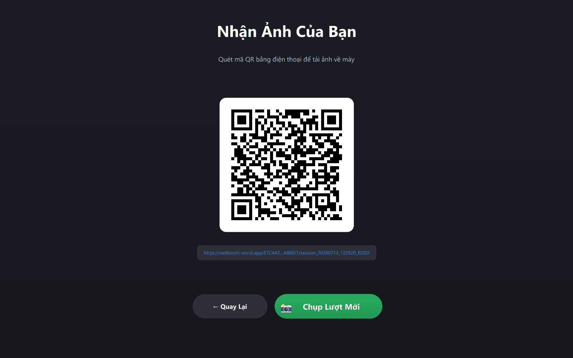 Sau khi chụp xong, khách lấy ảnh bằng cách nào?